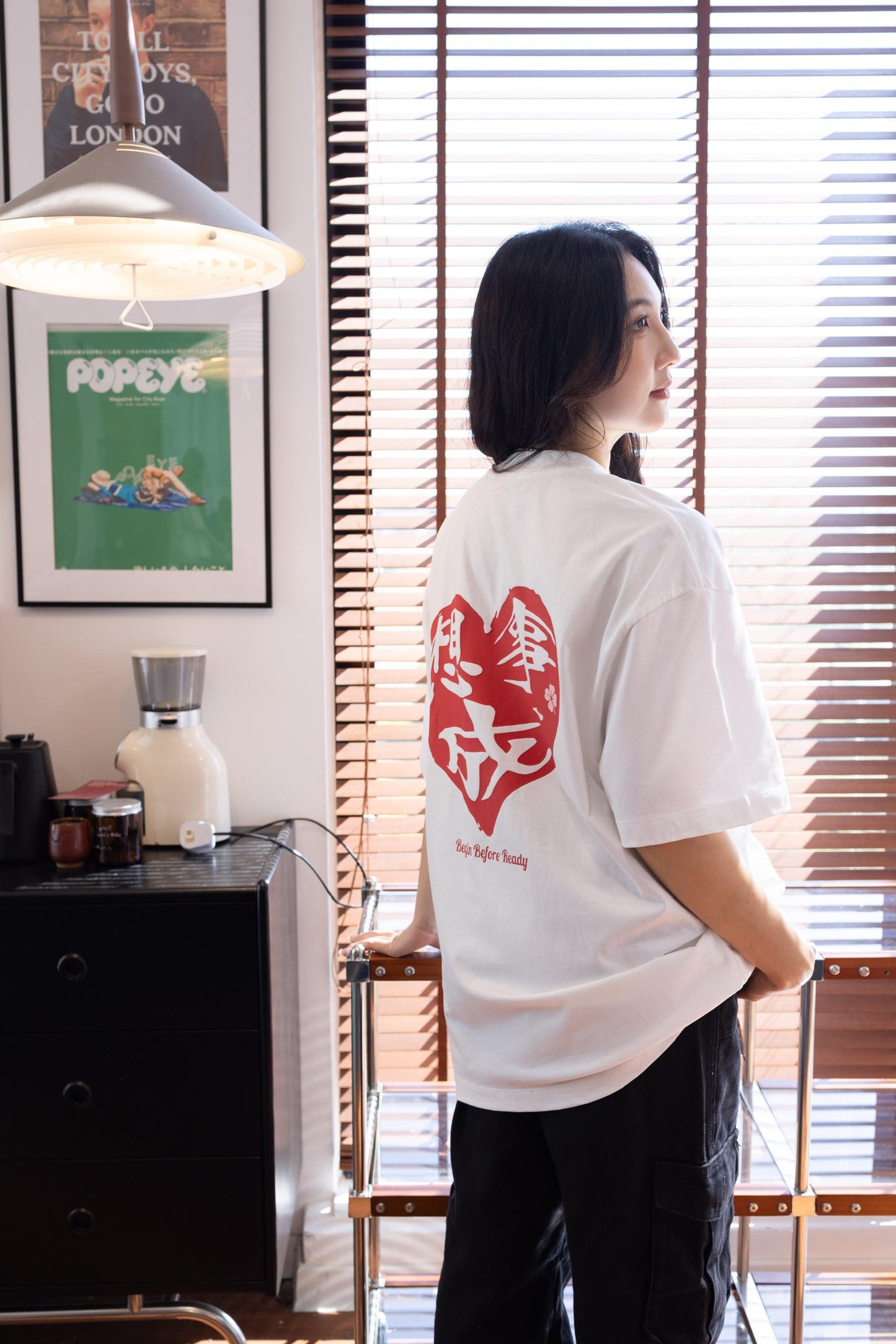 [PRE-ORDER] LOVE: Wishful White Oversized Tee