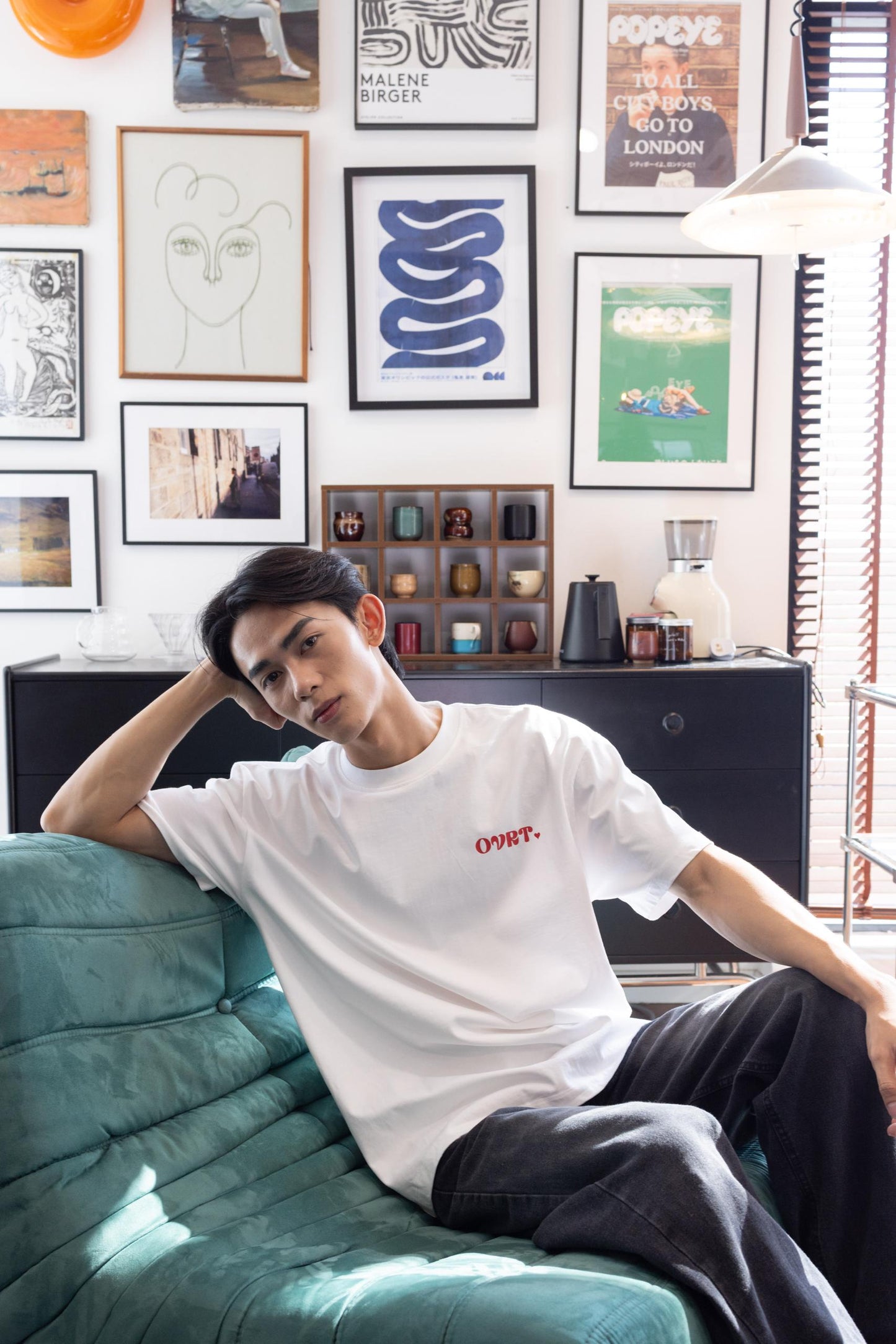 [PRE-ORDER] LOVE: Wishful White Oversized Tee