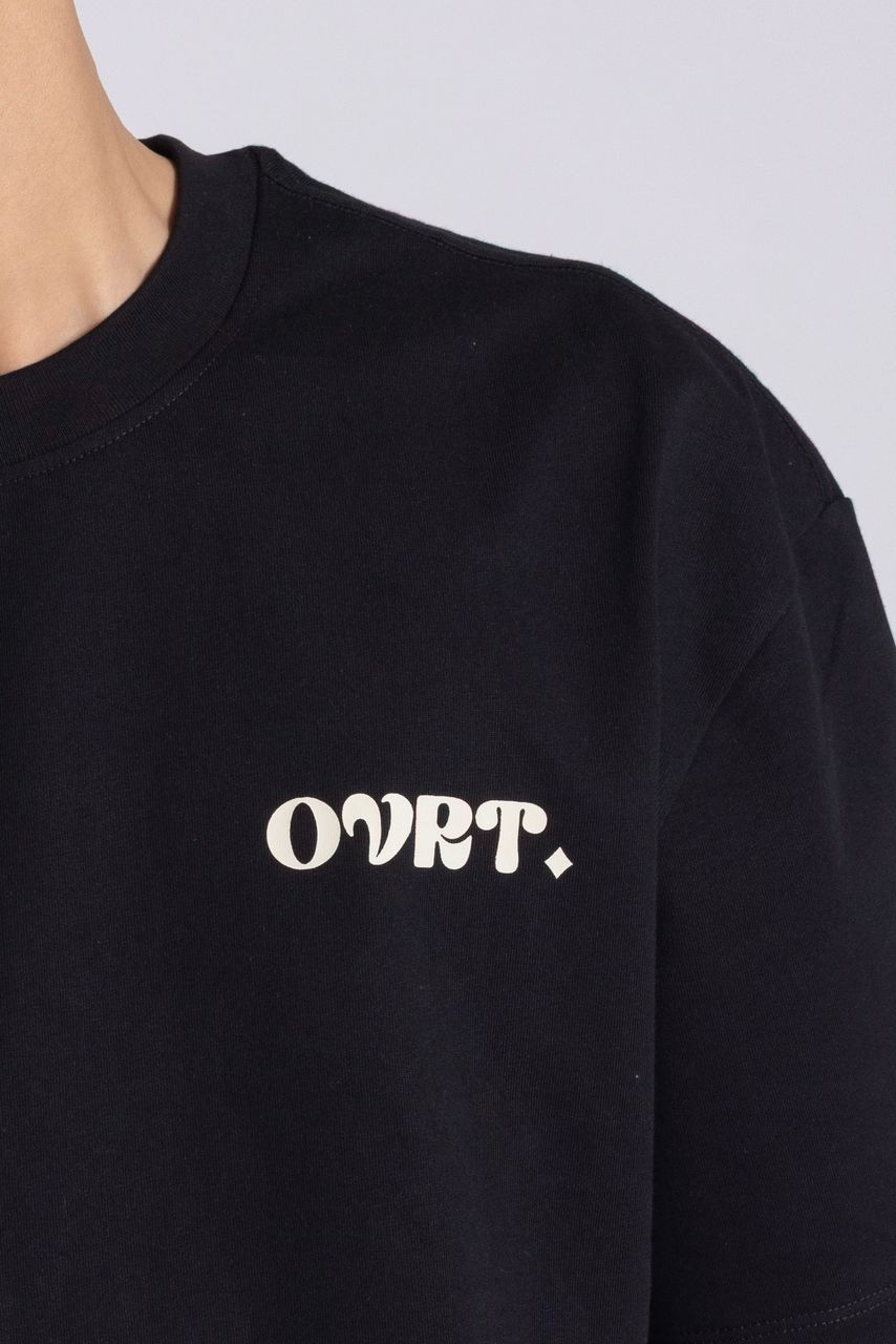 [PRE-ORDER] DIAMOND: Fortune Black Oversized Tee