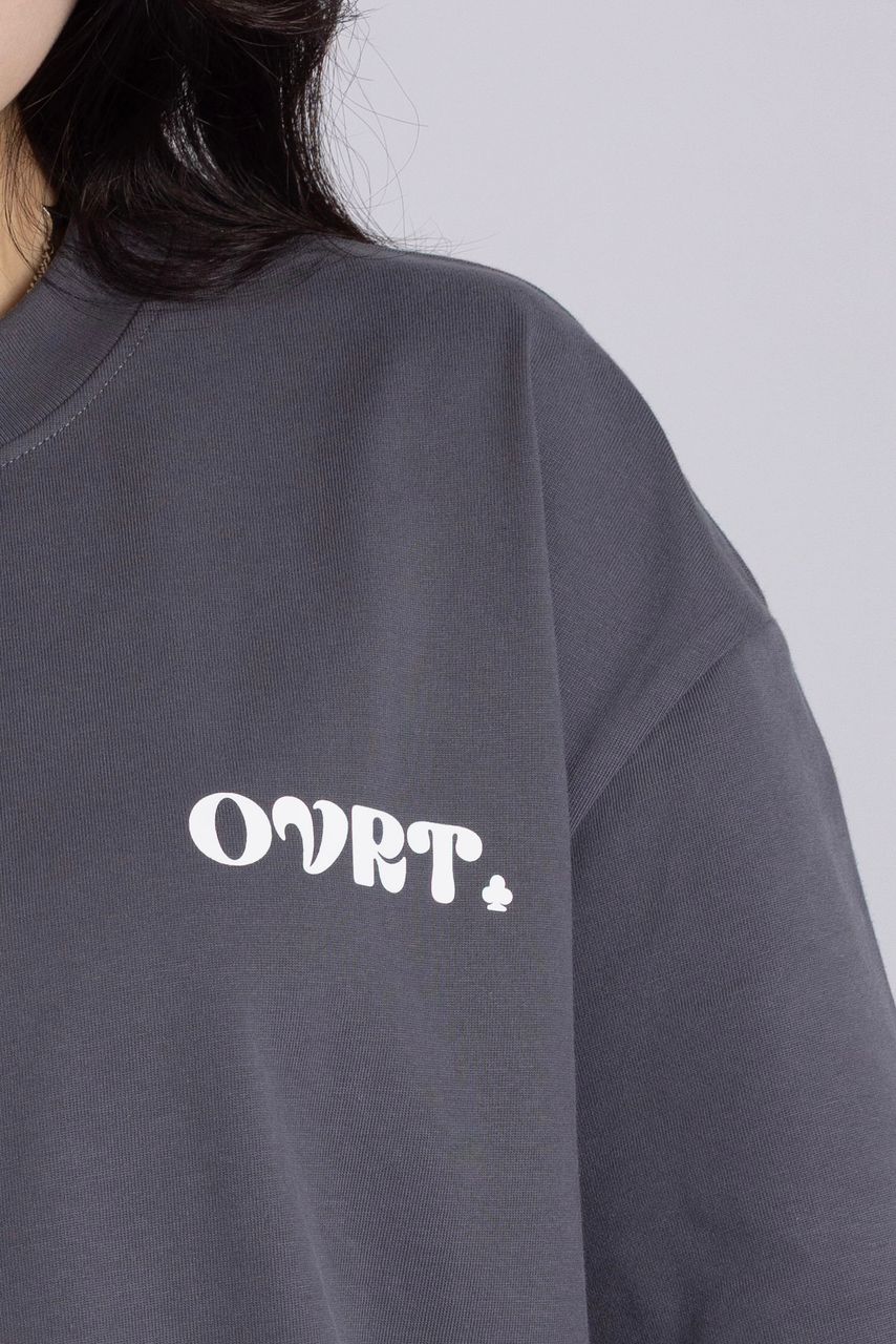 [PRE-ORDER] CLUB : Off The Script Charcoal Oversized Tee