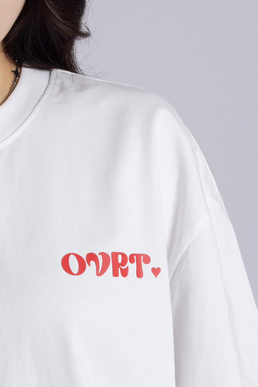 [PRE-ORDER] LOVE: Wishful White Oversized Tee
