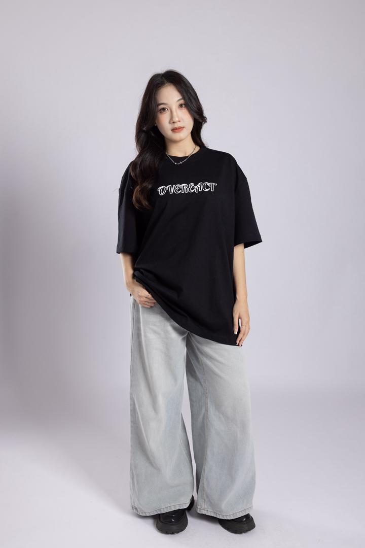 Basic Oversized T-Shirt - Black