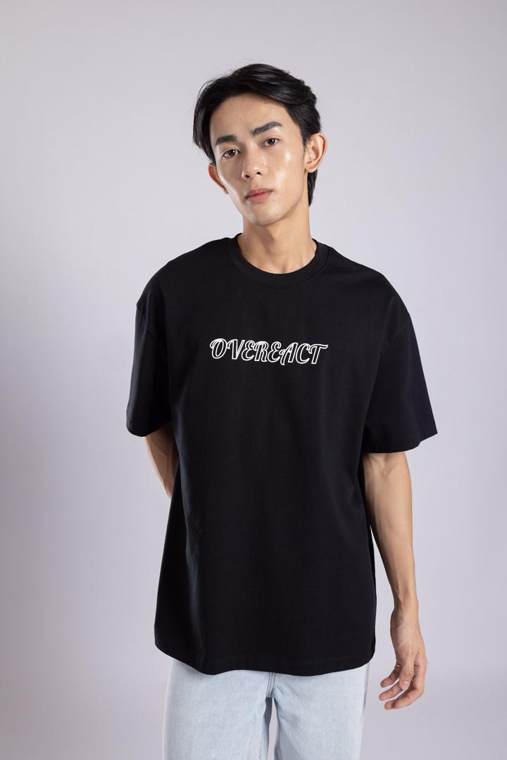 Basic Oversized T-Shirt - Black