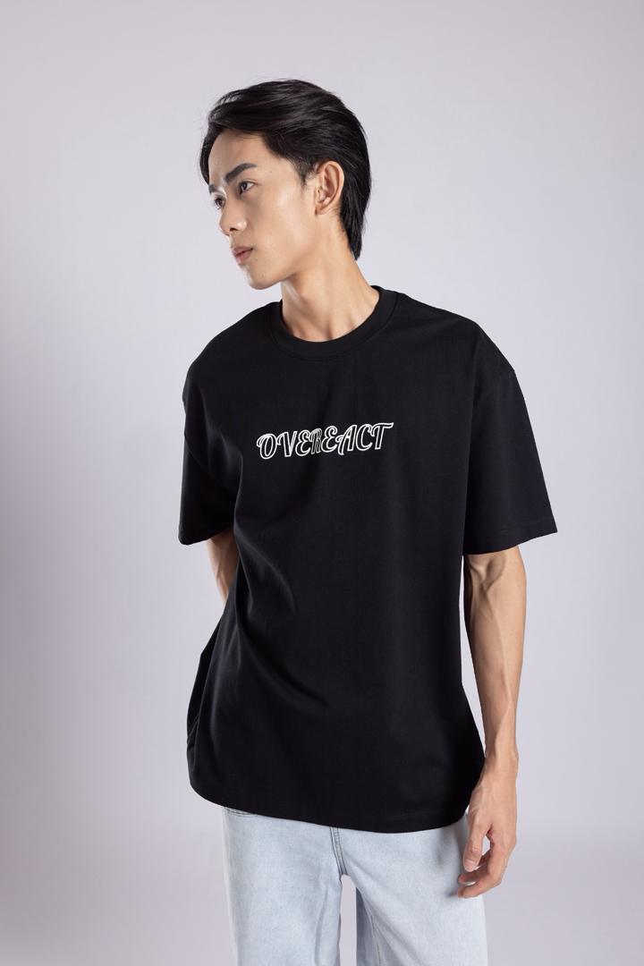 Basic Oversized T-Shirt - Black