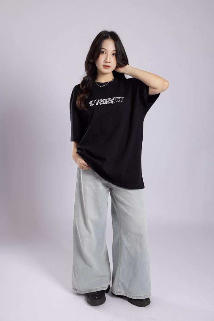 Basic Oversized T-Shirt - Black