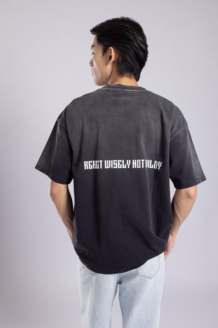 RWNW Oversized T-Shirt - Ink Black