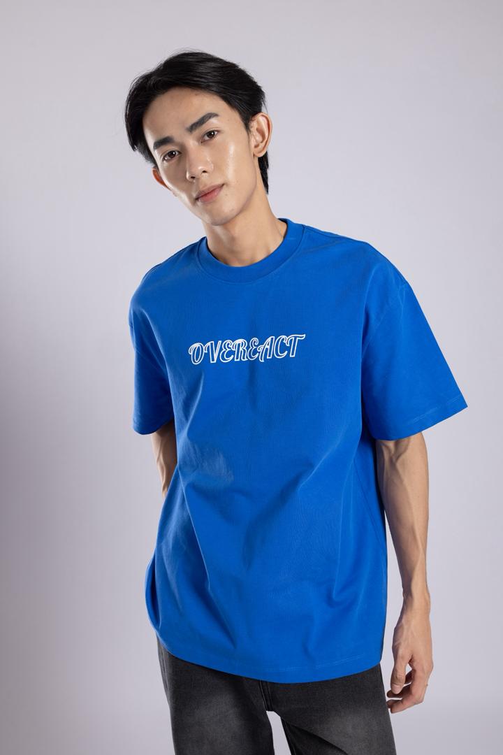 Basic Oversized T-Shirt - Blue
