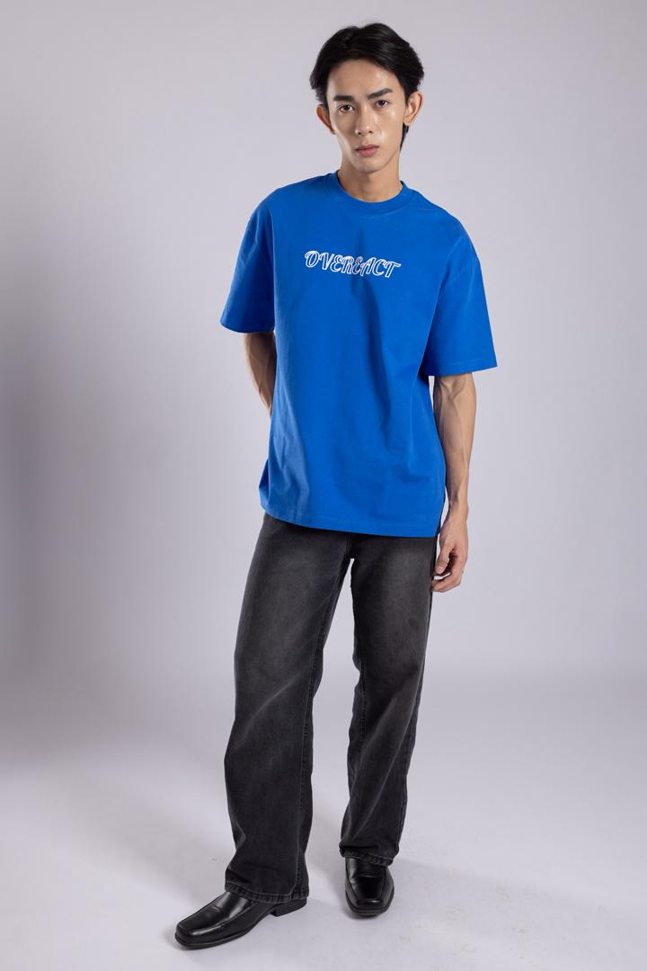Basic Oversized T-Shirt - Blue