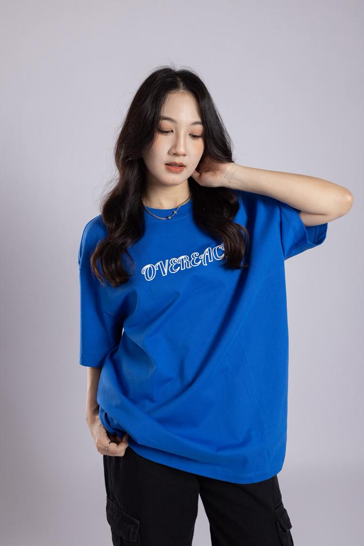 Basic Oversized T-Shirt - Blue