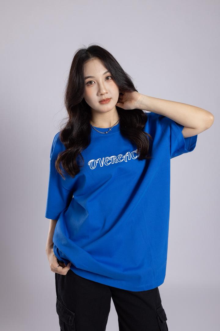Basic Oversized T-Shirt - Blue
